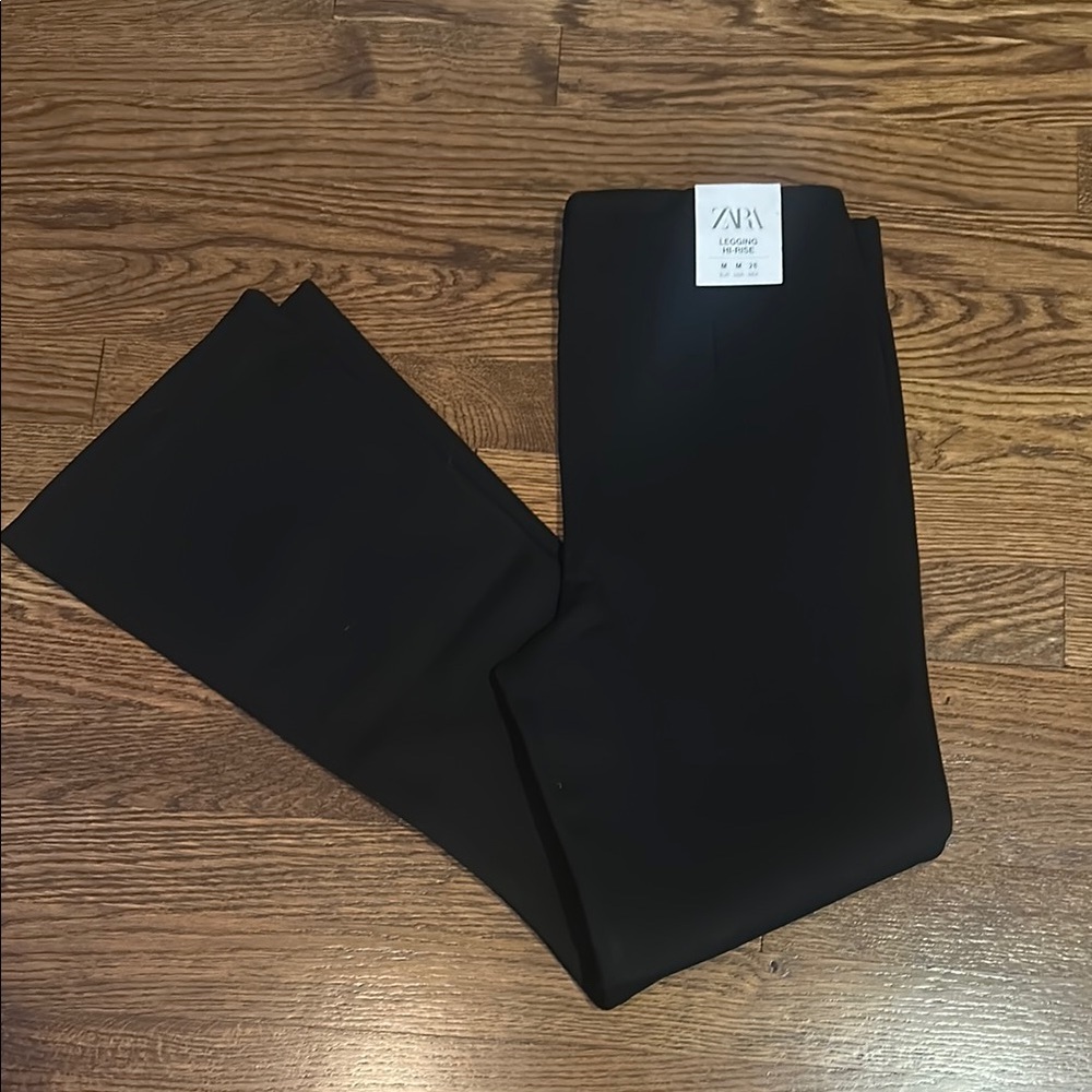 Zara Black Boot Cut Pants